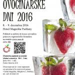 Predvianočné ovocinárske dni 2016