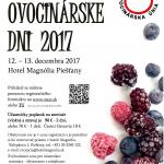 Predvianočné ovocinárske dni 2017