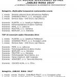Jablko roka 2014 (JAHRADA)