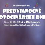 Predvianočné ovocinárske dni 2014