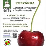 Stretnutie ovocinárov v čerešňovom sade